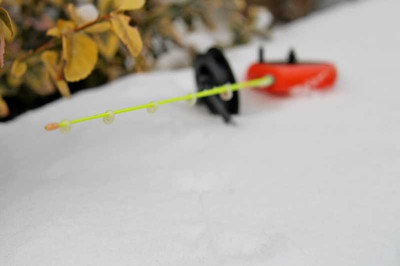 wędka zawodniczna podlodowa